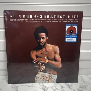 Al Green Greatest Hits Limited Edition Translucent Red Vinyl 12" LP Sealed New - Picture 1 of 4