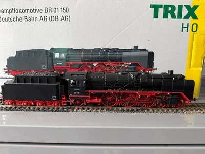 TRIX H0 22250 Dampfkokomotive BR 01 150 DB Digital mit Sound und Rauch - Bild 1 von 4
