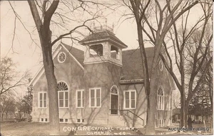 RPPC CONGREGATIONAL CHURCH, GILMAN, IA 1914 POSTMARK - Picture 1 of 1