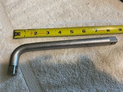 Craftsman Vintage 1/2" Drive 8" Cheater Breaker Bar 90 Grados, Hecho en EE. UU. Foto 1 de 3
