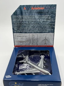 Gemini Jets American Airlines Boeing 747-100 1/400 Die-Cast Modelo N9674 Nuevo - Imagen 1 de 10