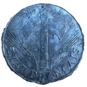 Bazor - French State 1 Franc - Aluminum - 1943 - France - Coin - Picture 1 of 2