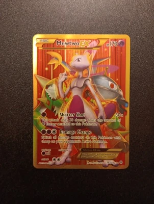 💎 🔥 MEWTWO EX 164/162 BREAKTHROUGH SECRET RARE HOLO MINT BEAUTIFUL CARD 💎 🔥 - Image 1 of 4