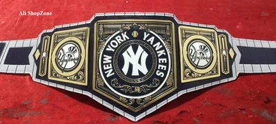 New York Yankees Championship Title Belt Adult Size Replica 4mm ZINC - Image 1 of 4
