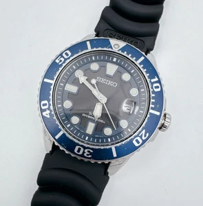 Seiko Prospex AIR DIVER’S 200m V157-0BT0 Black Dial Solar Men's Watch Japan - Picture 1 of 9