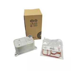 Oil Cooler & Gakset 06J117021M OEM For VW Passat Audi A3 A4 A5 2.0T - Picture 1 of 6