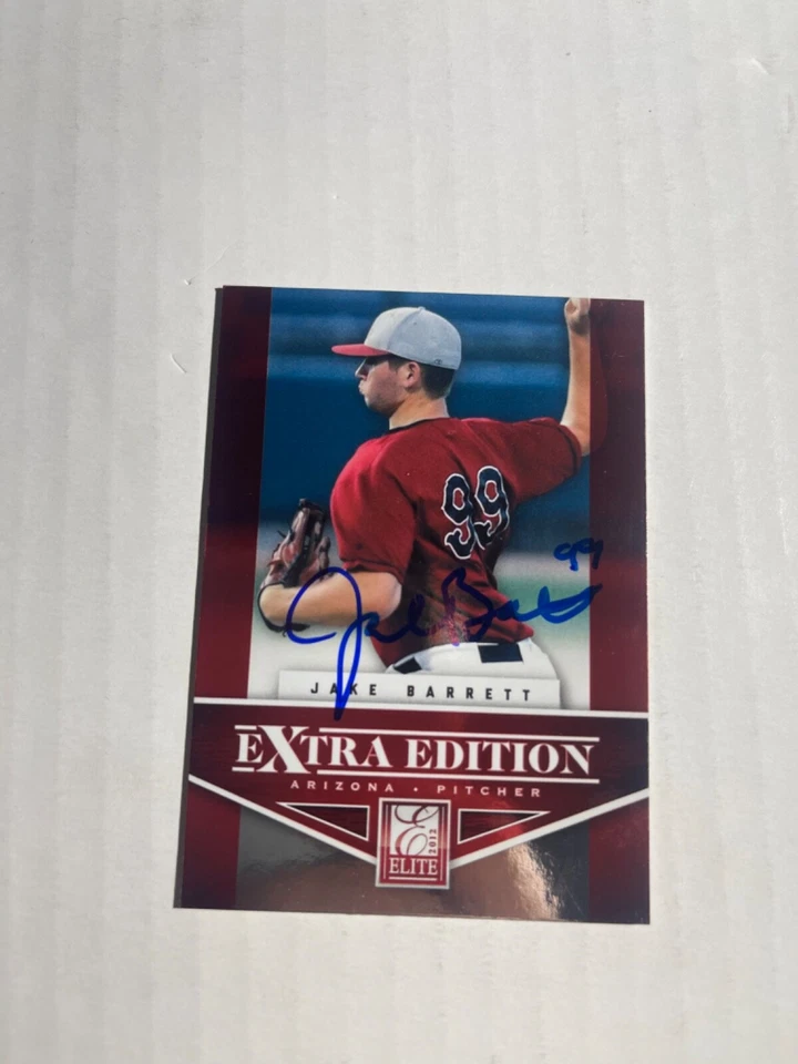 Arizona Diamondbacks JAKE BARRETT Signed Card - Image 1 of 1