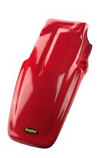 NEW HONDA XR 200R 84 - 88 MAIER RED PLASTIC REAR MOTORCYCLE FENDER MUD GUARD