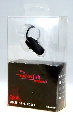 Auriculares para teléfono celular móvil Rocketfish RF-QX4 inalámbricos Bluetooth 2.1 + EDR Foto 1 de 4