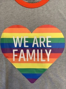 NEW Love is Love ringer t-shirt Child M - Picture 1 of 5