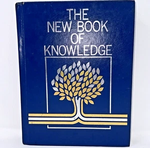 1985 The New Book of Knowledge "A Volume 1" Grolier Inc Encyclopedia - Foto 1 di 21