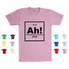 Ah The Element Of Surprise Periodic Table Chemistry Science Puns Unisex T Shirt