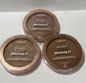 Loreal True Match Lumi Bronze It Bronzer For Face & Body, NEW! You Choose** - Picture 1 of 8