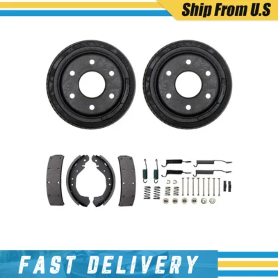 Tambores traseros zapatas de freno herrajes kit de resorte para Chevrolet Blazer 1992 freno de 11"10" Foto 1 de 4