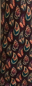 Christian Dior 100% Silk Plum Multi-Color Neck Tie ~EUC~ - Picture 1 of 3