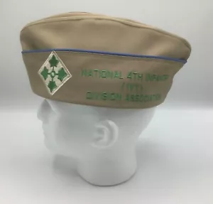 National 4th Infantry Ivy Division Association Hat-National President 2004-05 - Picture 1 of 6