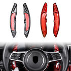 2Pcs Steering Wheel Shift Paddle Extension Add On For Porsche Macan Cayenne 718