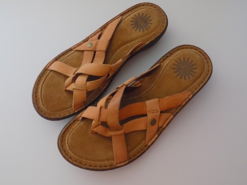 NUOVI sandali caramello autentici UGG Australia Lanni taglia US 6 EU 37 AU 10 UK 4 5