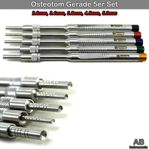Osteotom Gerade Sinus Heber Implantat Chirurgie Konkav Osteotomie Implantat 5er - Bild 1 von 3