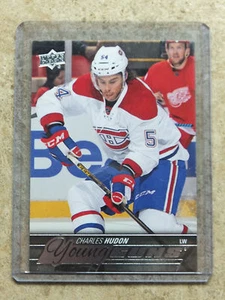 15-16 UD Upper Deck Series 2 YG Young Guns Rookie RC #452 CHARLES HUDON - Foto 1 di 1