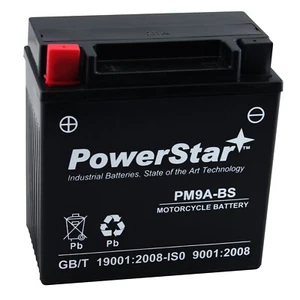 SEALED UB9-B YB9-B Honda VTR250 Interceptor Motorcycle Battery - 2 YEAR WARRANTY - Picture 1 of 11