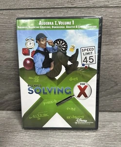 Bill Nye’s Solving for X: Algebra I, Vol. 1 DMC Disney DVD Nye The Science Guy - Picture 1 of 4