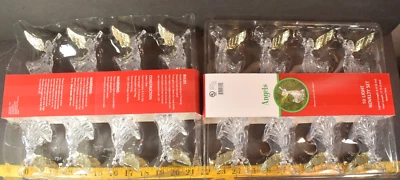 New Angels 10 Light Novelty Set Lot of 2 Steady Flash Total-22' 2004 VTG - Image 1 of 4