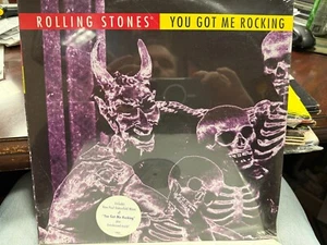ROLLING STONES You Got Me Rocking 12" 1994 VIRGIN Y-38468 SEALED HYPE STICKER - Picture 1 of 2