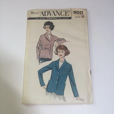 Advance 9011 Size 16 Lined Jacket - Image 1 of 4