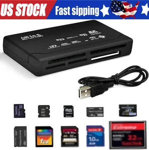 Memory Card Reader Mini 26-IN-1 USB 2.0 High Speed For CF xD SD MS SDHC lot - Picture 1 of 10
