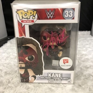 Kane  Signed Autographed Funko POP Figure WWE Walgreen Exclusive NO COA - Picture 1 of 6