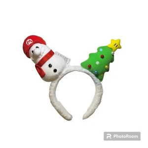 NEU MIT ETIKETT UNIVERSAL STUDIOS JAPAN EXKLUSIV NINTENDO WORLD WEIHNACHTEN 2023 STIRNBAND OS - Bild 1 von 5