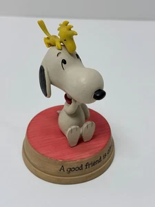 Hallmark Peanut Gallery Snoopy & Woodstock Figurine A Good Friend Is Always Near - Bild 1 von 3