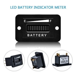 Parts Battery Indicator Spare 48 Volt LED Battery Meter Gauge High Quality - Picture 1 of 8