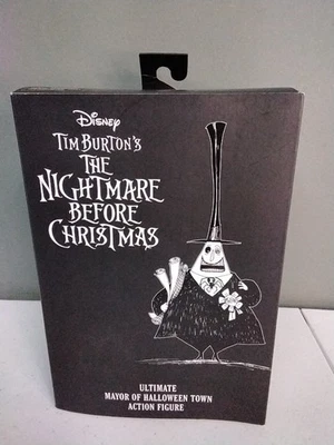Figura Ultimate Mayor Of Halloween Town Pesadilla Antes De Navidad 7" Neca 2024 Foto 1 de 4
