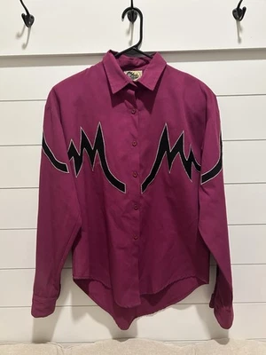 VNTG Western Collection Shirt Women's M Cowgirl Rodeo Horse Equestrian Fair Show - Image 1 of 4