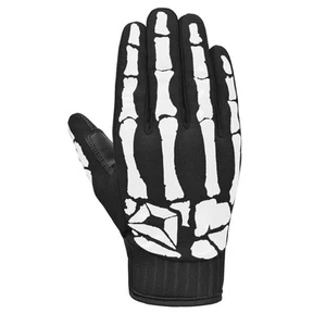 Cortech Standard Issue Bones Gloves (Large, Gray/White) - Picture 1 of 3