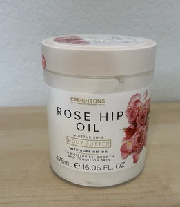 CREIGHTONS ~ ROSE HIP OIL MOISTURIZING BODY BUTTER - Picture 1 of 5