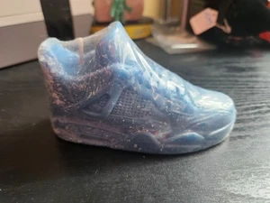 🚨🔥Nike Air Jordan IV 4 Blue Candle 4 Inches New Wrapped - Picture 1 of 5