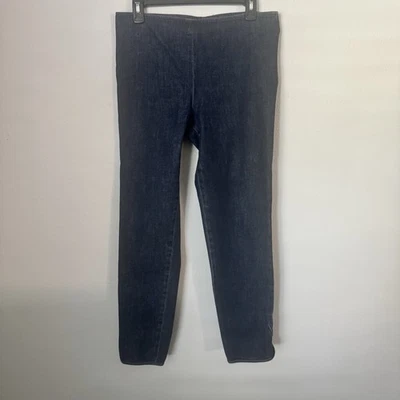 Leggings de mezclilla estribo vintage The Row raros L hechos en EE. UU. - defecto de cremallera lateral Foto 1 de 4