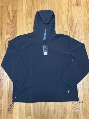 7 Diamonds Oxygenate 1/4 Zip Pullover Hoodie Lightweight Quick Dry Relaxed Fit - Image 1 of 4