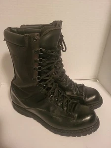 Matterhorn Black Leather Gore Tex Insulated Boots 1949 Vibram Mens 12M (bx19) - Picture 1 of 15