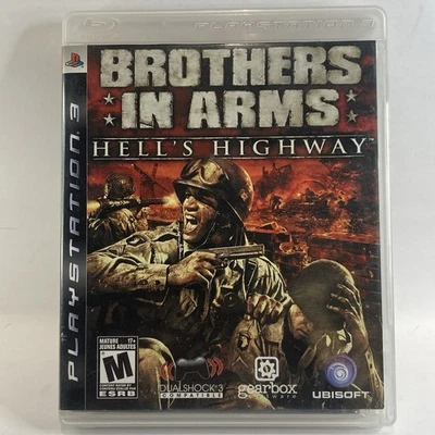 Brothers in Arms Hell's Highway - Sony PlayStation 3 PS3 (2008) w/ Manual CIB - Image 1 of 4