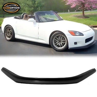 Fits 00-03 Honda S2000 AP1 Front Bumper Lip Spoiler Splitter PU MDA Style Foto 1 de 3