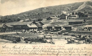 Romania Salina Slanic Prahova Salt Mine Romanian 1903 Stamp Postcard - Bild 1 von 2