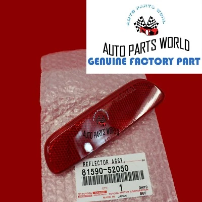 NUEVO GENUINO OEM SCION 04-06 xA REFLECTOR PARACHOQUES TRASERO IZQUIERDO CONDUCTOR 81590-52050 Foto 1 de 3