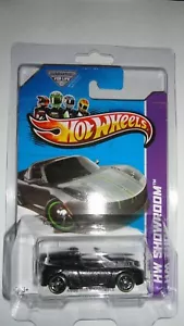 Hot wheels Tesla Roadster 2012 HW Showroom Black In Protector - Picture 1 of 2