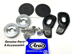 Kit de tornillos de pivote de visera de repuesto para casco Arai SK-6 SK6 GP-6/GP-6RC/GP-6S - Imagen 1 de 17