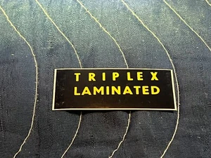 Triplex Windscreen Window Decal Sticker Land Range Rover Classic USA NADA MGB - Picture 1 of 3