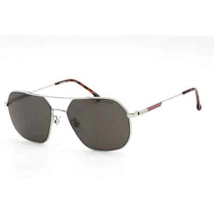 Occhiali da sole unisex Carrera C1035 010 paladio/lente grigia 58 mm - Foto 1 di 3